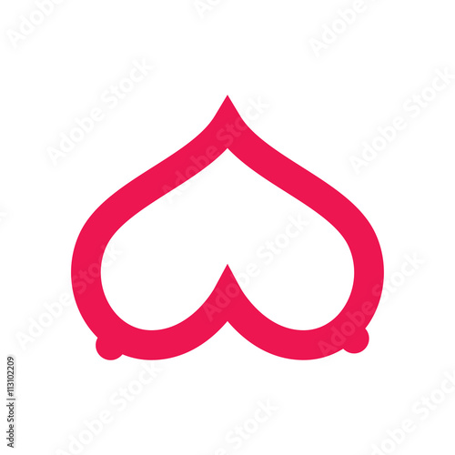 Love and sex icon