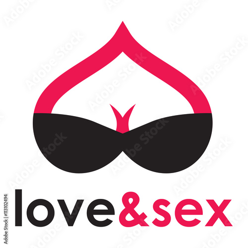 Sex shop logo - breast