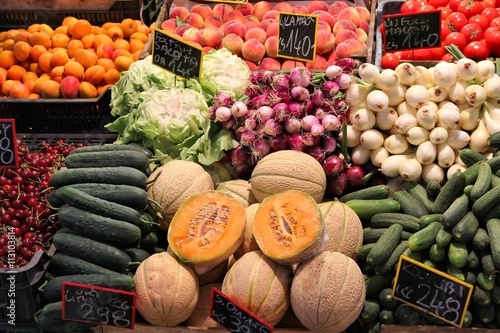 Photography Vegetable market in Budapest