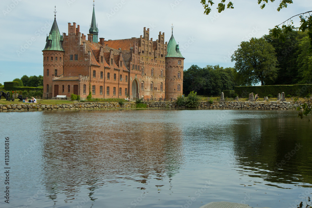 Obraz premium Egeskov slot in Denmark