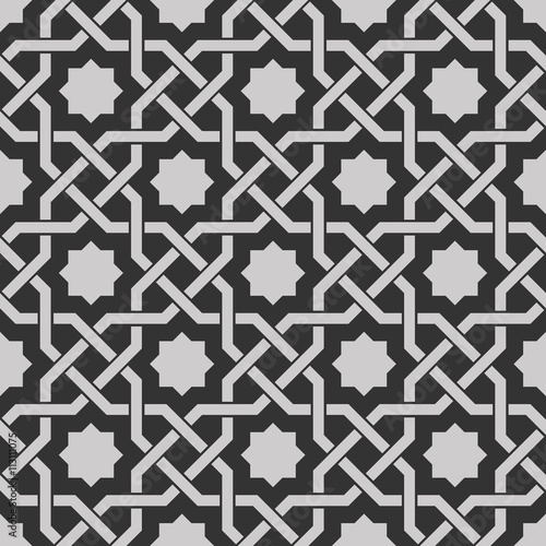 braid pattern, seamless vector background.