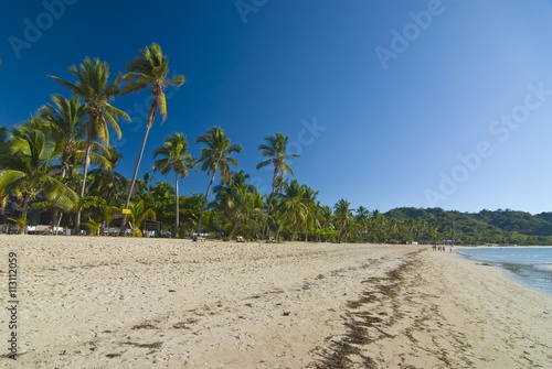 The beautiful beach of Andilana, Nosy Be, Madagascar photo