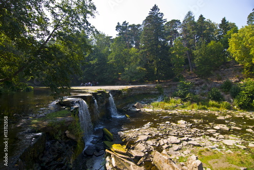 Waterfall at Keila-Joa, Estonia, Baltic States photo