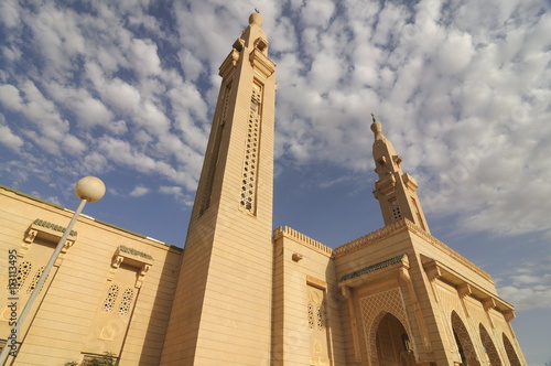 The central mosque of Nouakchott sponsored by Saudi Arabia, Nouakchott, Mauritania photo