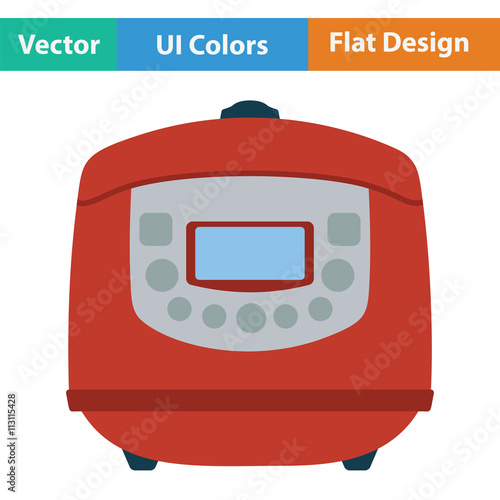 Kitchen multicooker machine icon