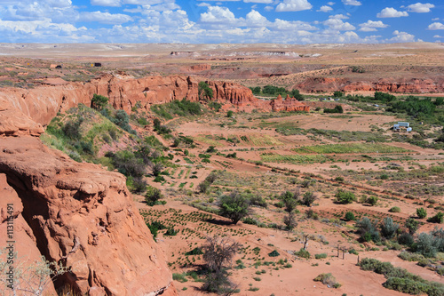 фотографія View of Navajo and Hopi Nation Reservations in Arizona,  USA