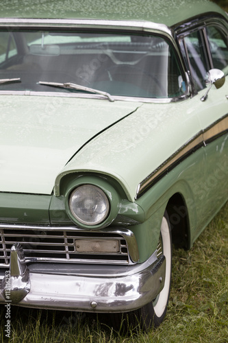 Front view of vintage American car © FotoKachna
