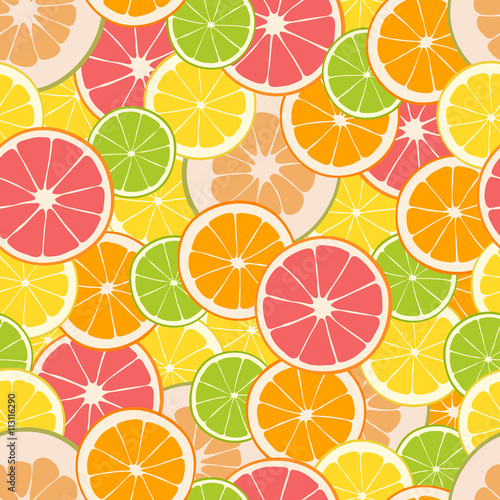 Fruit seamless pattern.