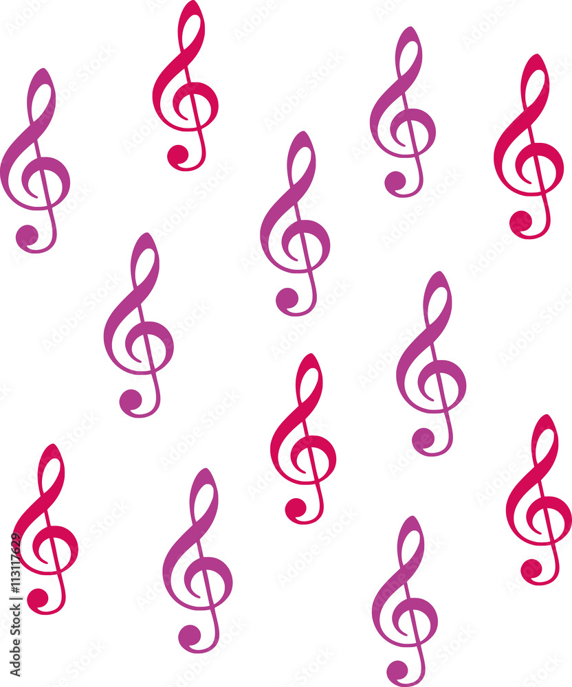 Music clef background Music clef background