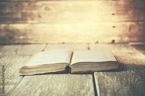 books on table