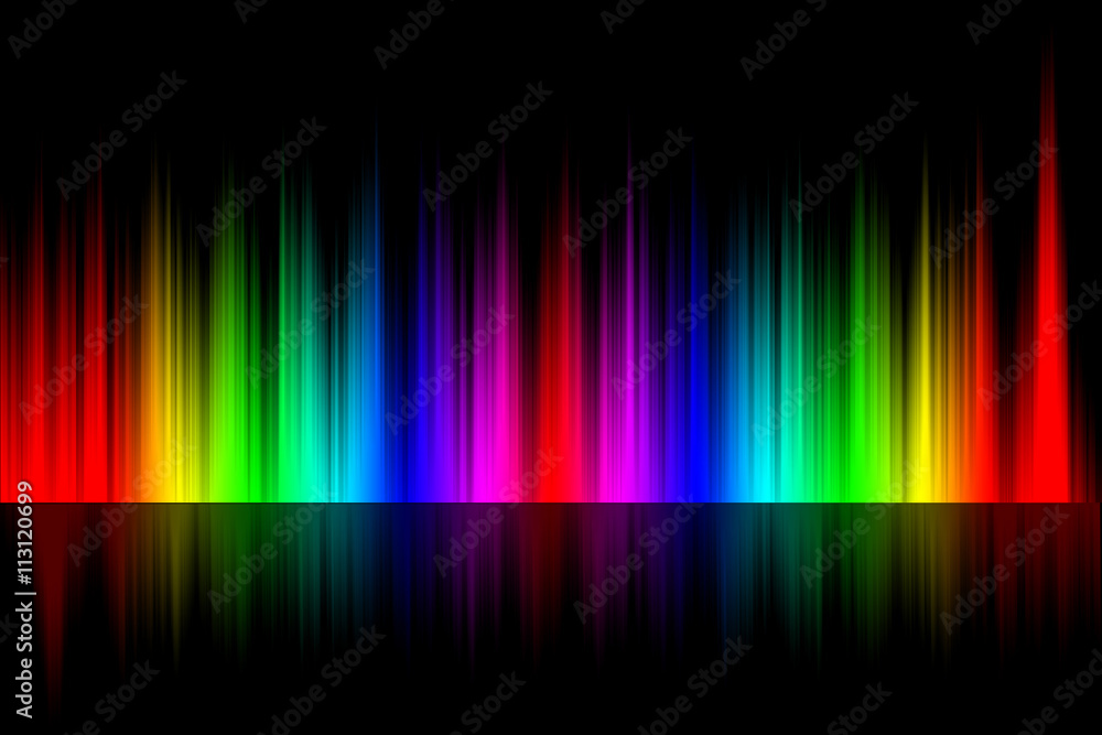  colorful wave  background