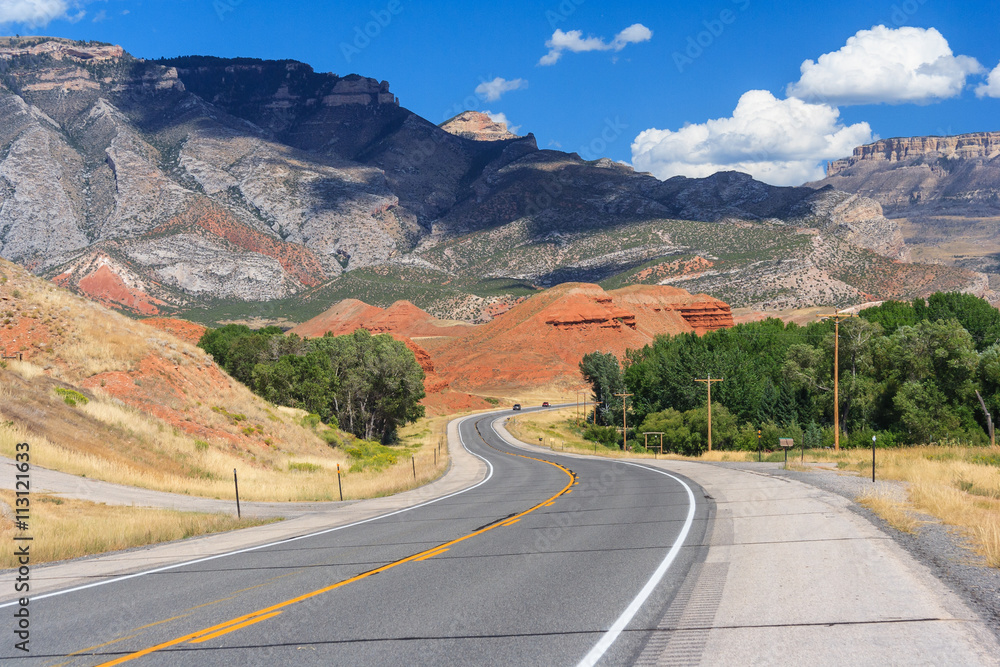 Fototapeta premium Bighorn National Forest in Wyoming, USA
