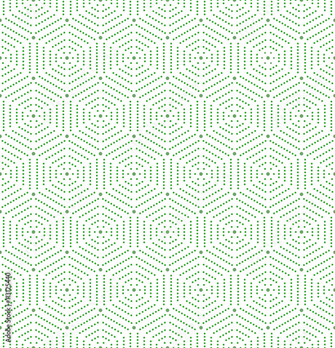 Modern Vector Seamless Dotted Pattern