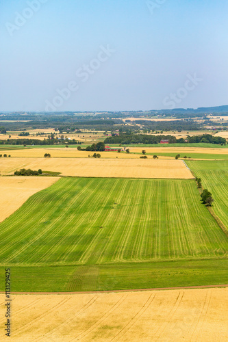 View of field in countryside landscapes © Lars Johansson