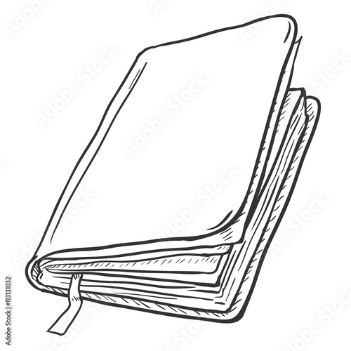 Vector Single Sketch Diary