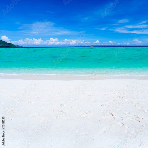 beach and tropical sea