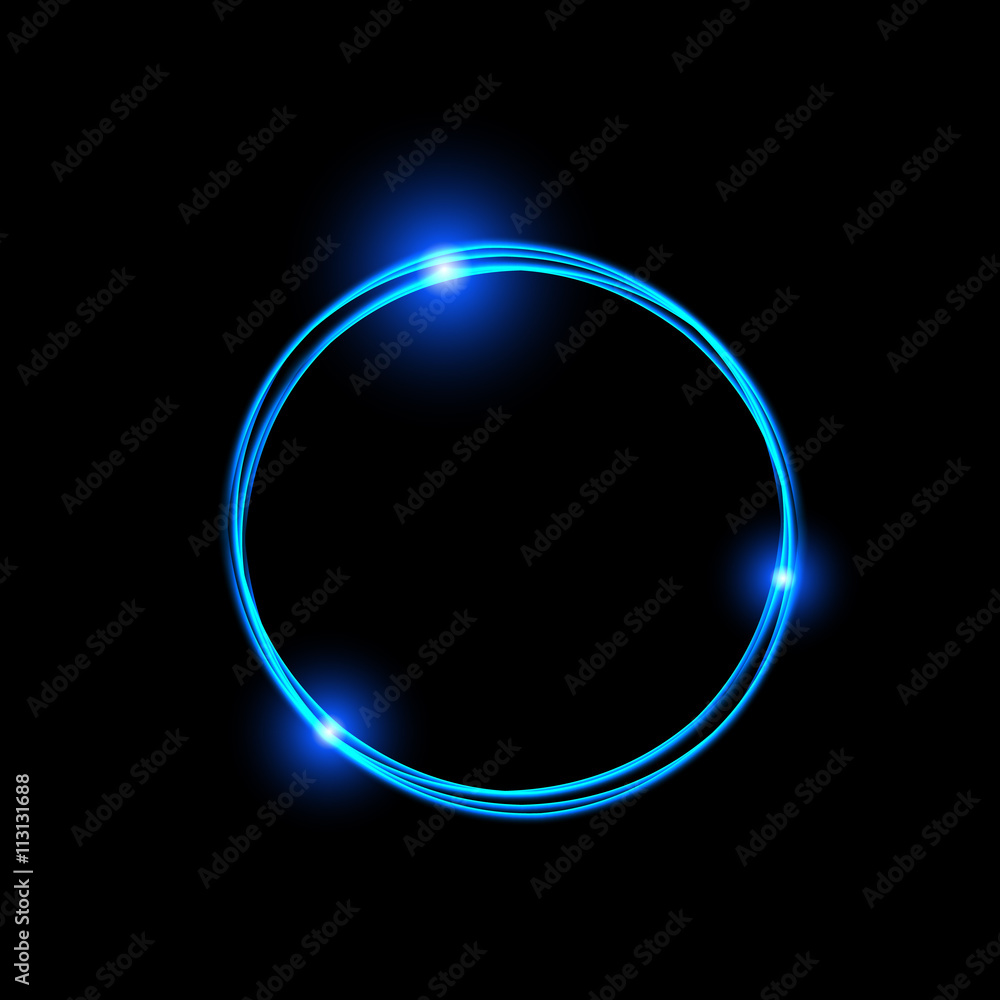 Energy frame. Magic light neon energy circle. Glowing fire ring trace. Glitter sparkle swirl trail effect. Energy frame. Magic light neon energy circle. Glowing fire ring trace. Glitter sparkle swirl trail effect.