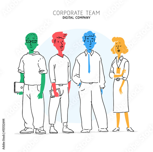 Team aziendale e gruppo di lavoro