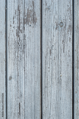 Background. Texture. Old blue painted planks.