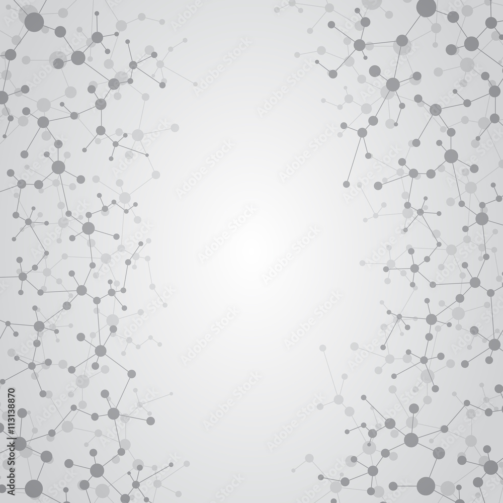 Structure molecule of DNA and neurons. Abstract background. Medicine, science, technology. Vector illustration for your design Structure molecule of DNA and neurons. Abstract background. Medicine, science, technology. Vector illustration for your design