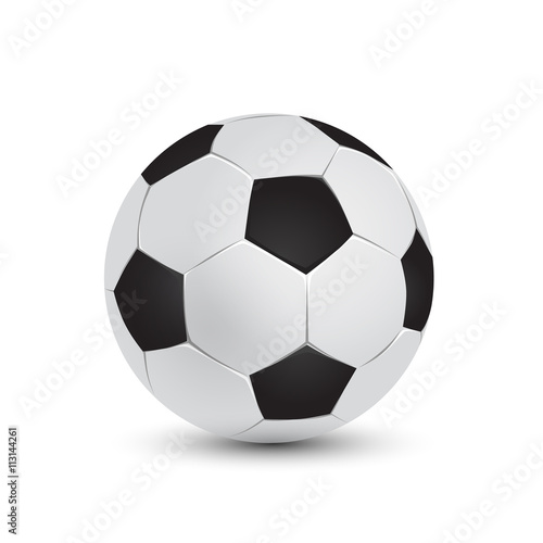 soccer ball and football