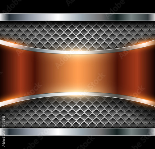 Elegant metallic background