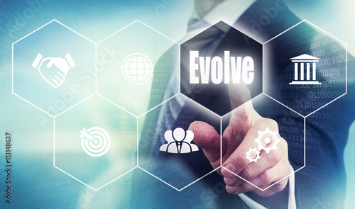 Foto Business Evolve Concept