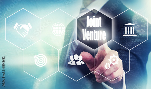 Business Joint Venture Concept