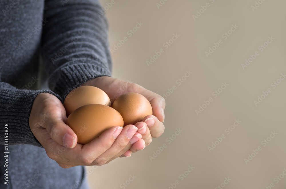 Fresh organic eggs. Fresh organic eggs.