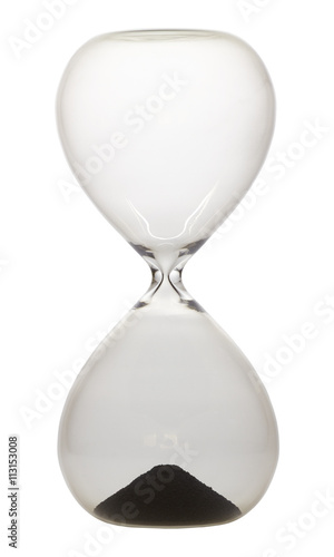 Sanduhr, freigestellt