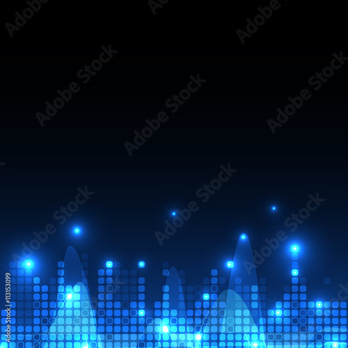 vector background abstract technology communication