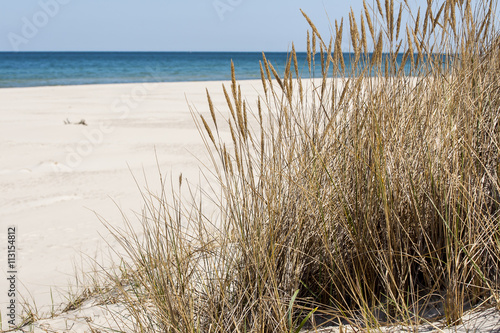 beautiful view of Polish Baltic Sea