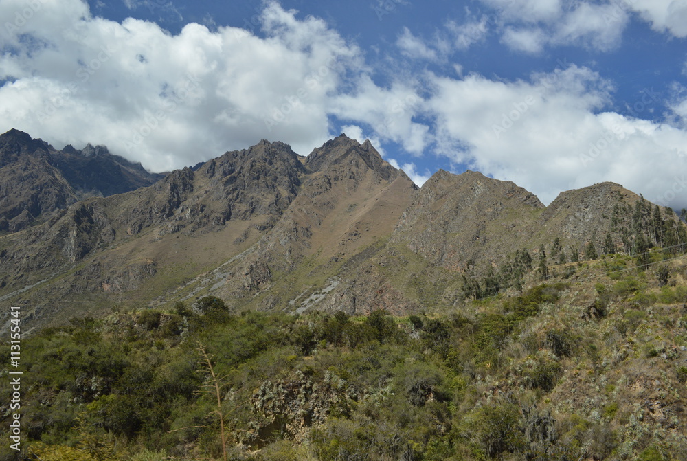 
mountains in Cusco, Peru