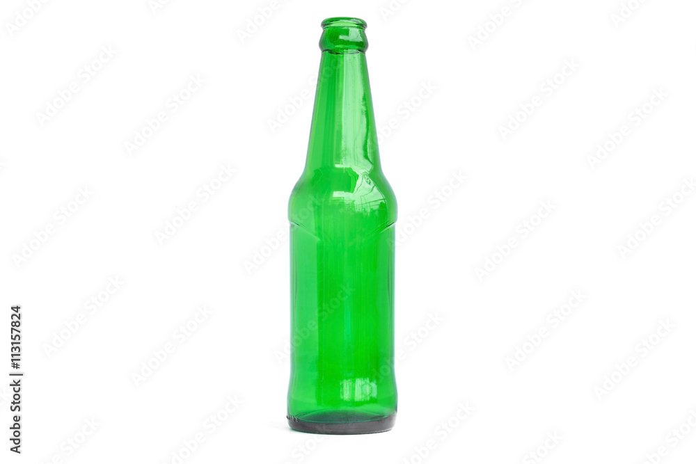 Glass bottles for beer, alcohol or other beverage industry isolated on white background. Glass bottles for beer, alcohol or other beverage industry isolated on white background.