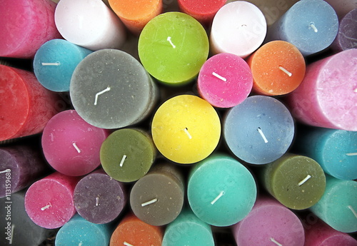 Kerzen,Farben,Formen photo