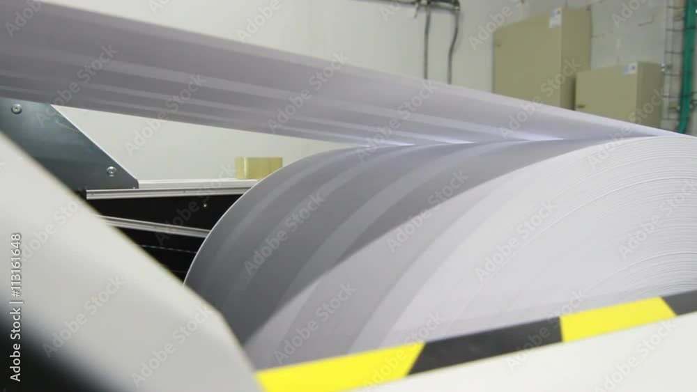 Paper publishing machine Paper publishing machine