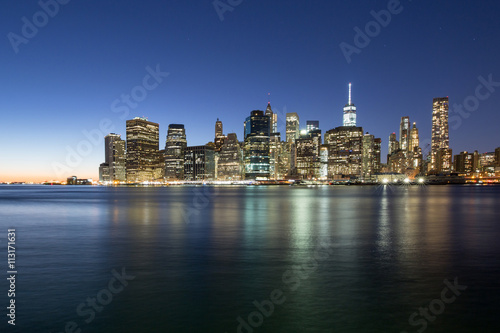 Vista Nocturna de Nueva York © Jalonso