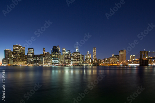 Vista Nocturna de Nueva York © Jalonso