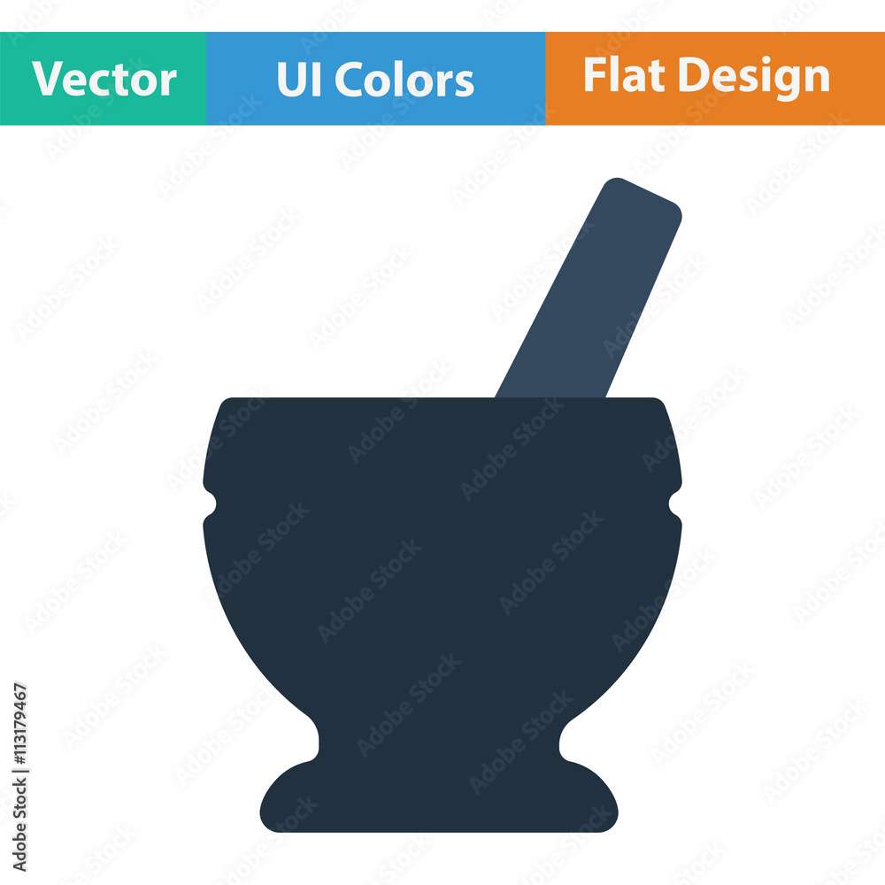 Mortar and pestle icon Mortar and pestle icon