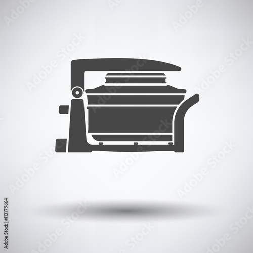 Electric convection oven icon