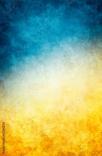 Yellow Blue Grunge