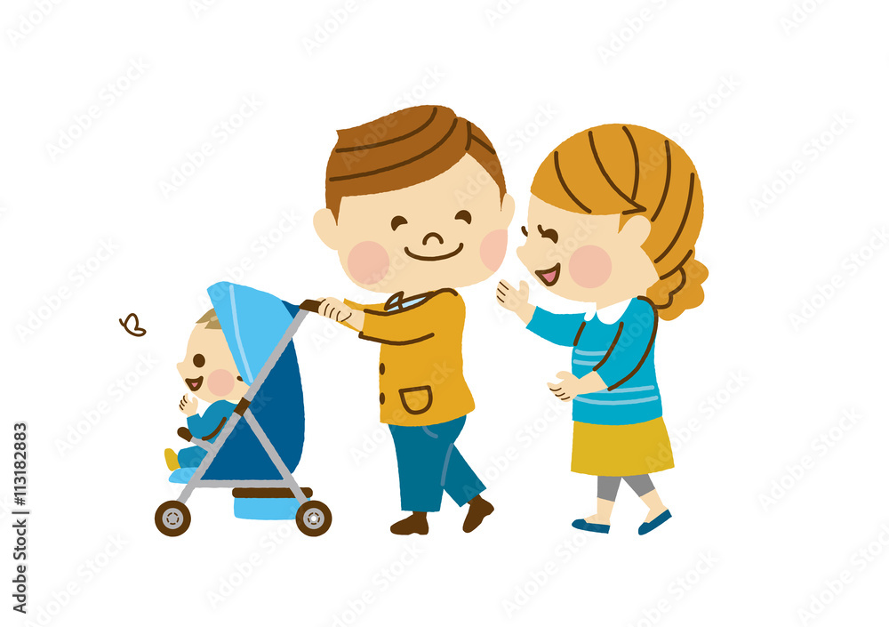 散歩する家族 その2 散歩する家族 その2