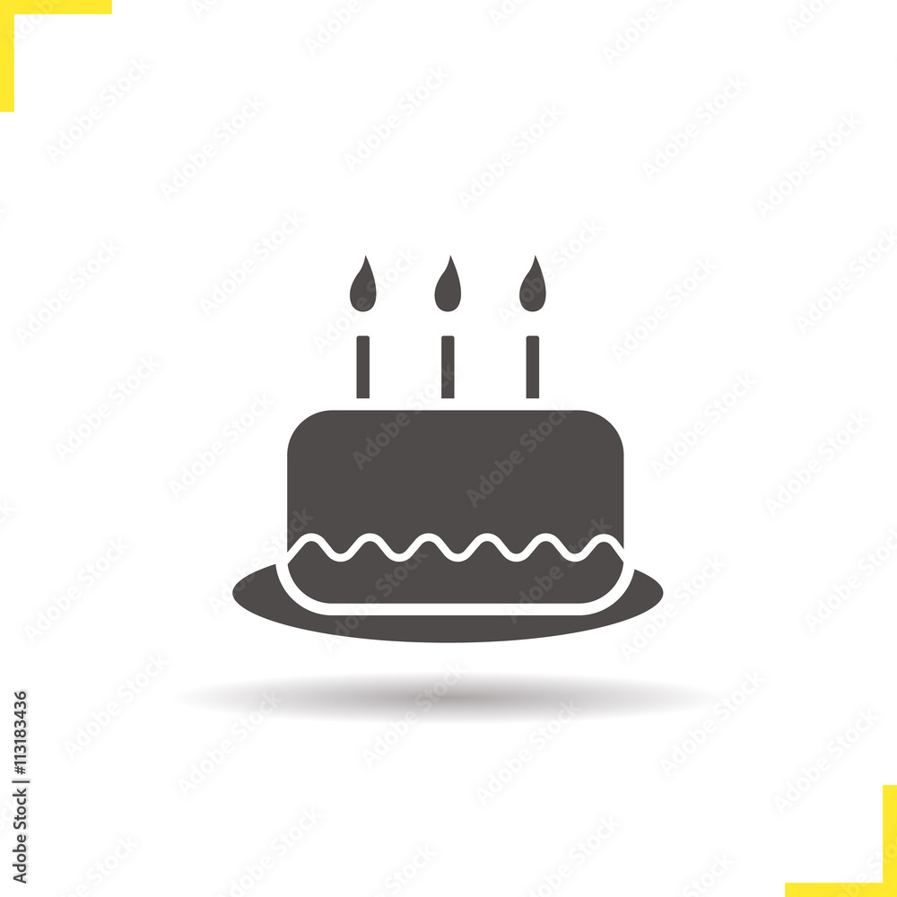 Birthday cake icon Birthday cake icon