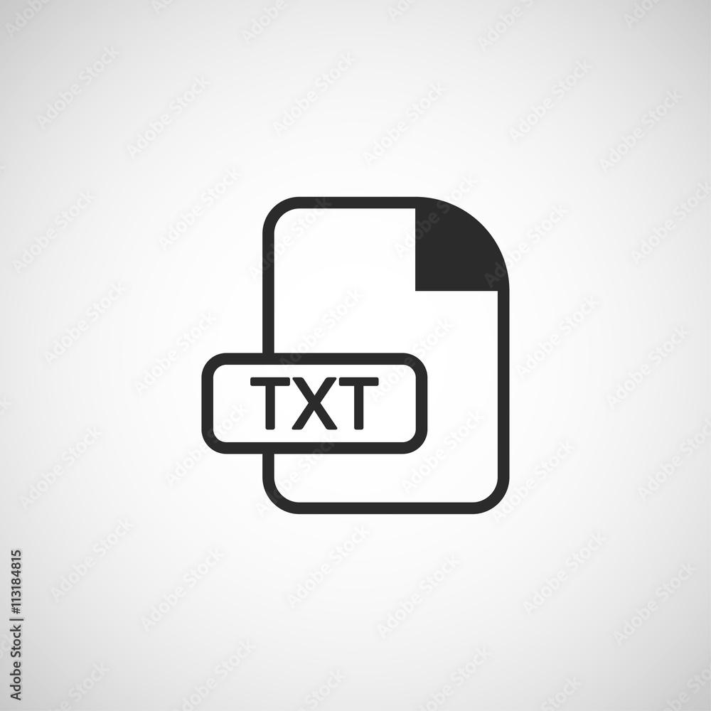 txt file format icon txt file format icon