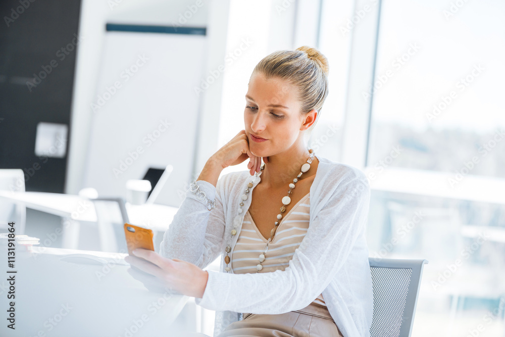 Elegant office worker Elegant office worker