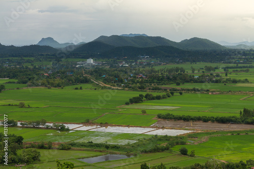 Mountain landscape in Thailand
