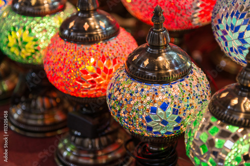 Colorful eastern lanterns © Antonio