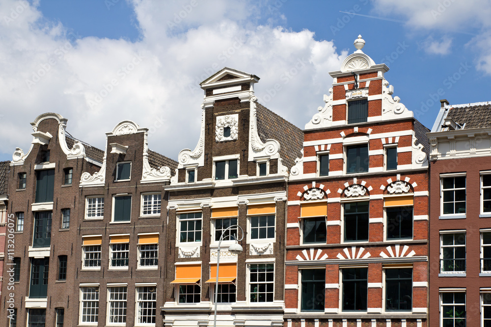 Fototapeta premium Amsterdam, Altstadt, Oude Turfmarkt