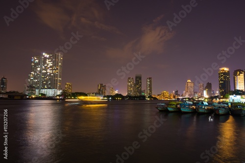 Bangkok City Chao Phraya River