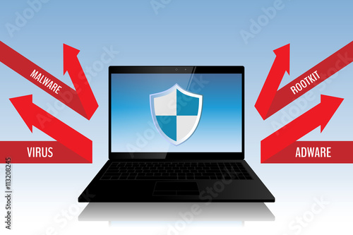 Protect your laptop from viruses.